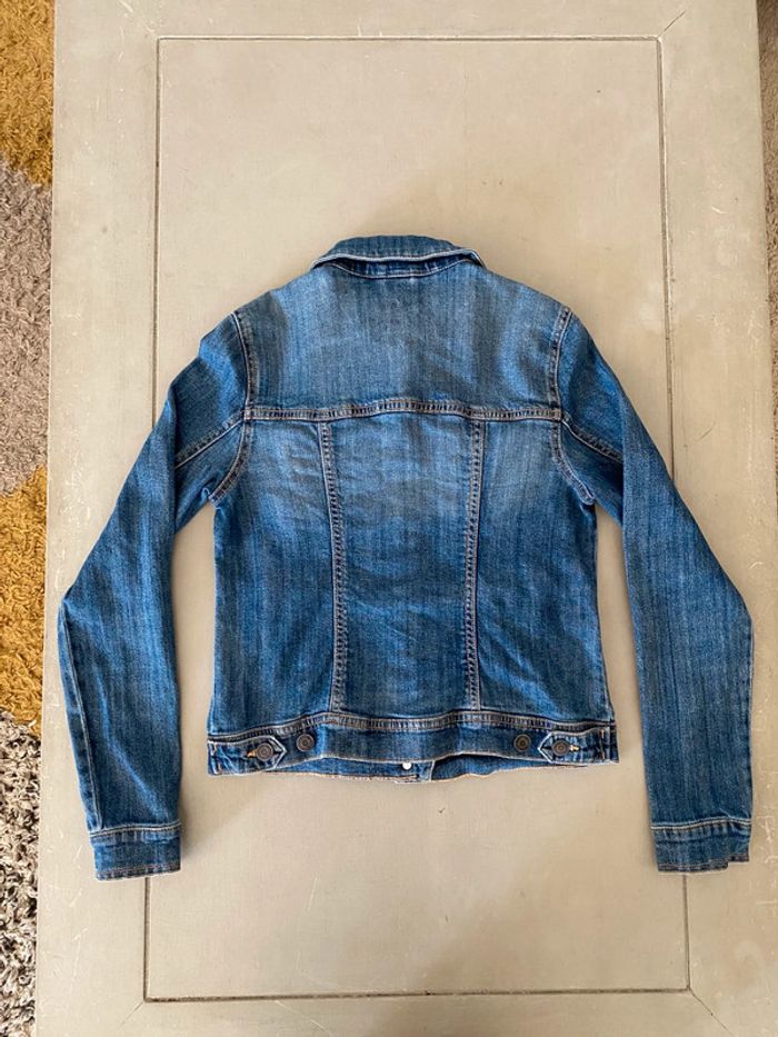 Blouson veste en jeans Jennyfer bleue taille XS / S - photo numéro 15