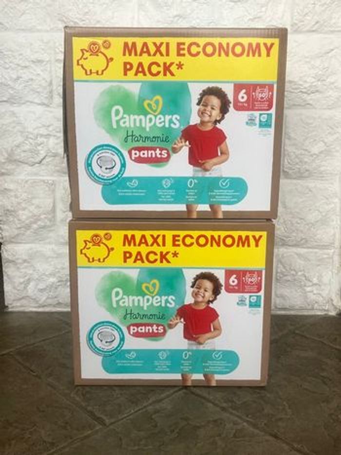2 Packs Pampers Pants taille 6