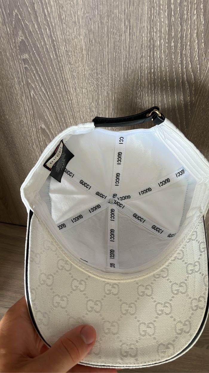 Casquette blanche - photo numéro 4