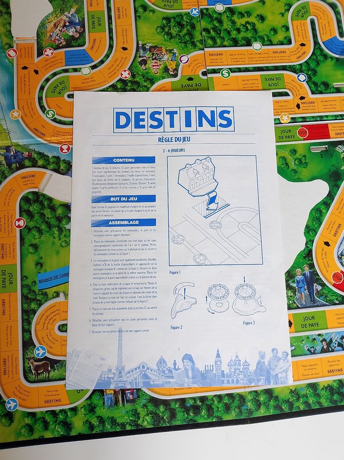 Destins le jeu de la vie mb jeux complet - photo numéro 6