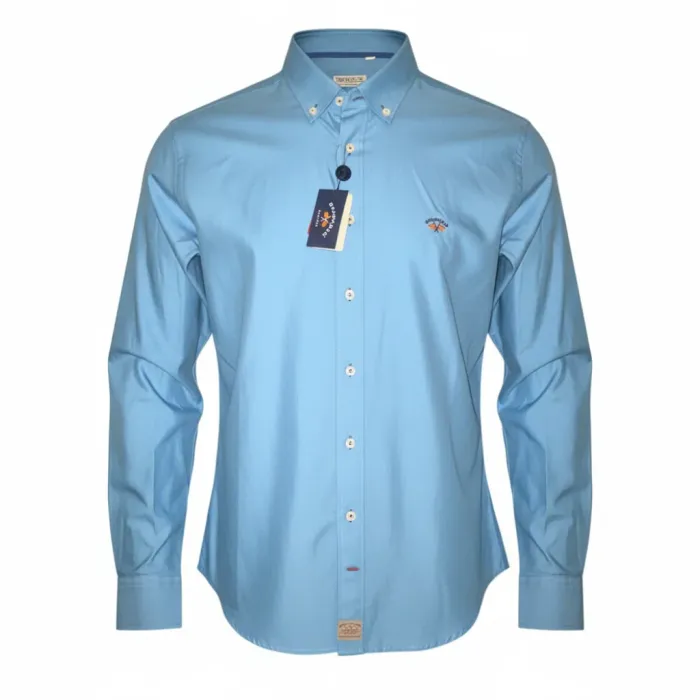 Chemise bleue Spagnolo homme Taille L Neuf