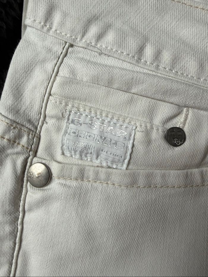 Jeans G-star Taille 42 Blanc - photo numéro 4
