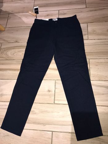 Pantalon chino jack & Jones bleu L34/W34