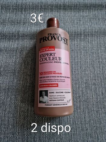 Shampoing franck provost expert couleur 500ml