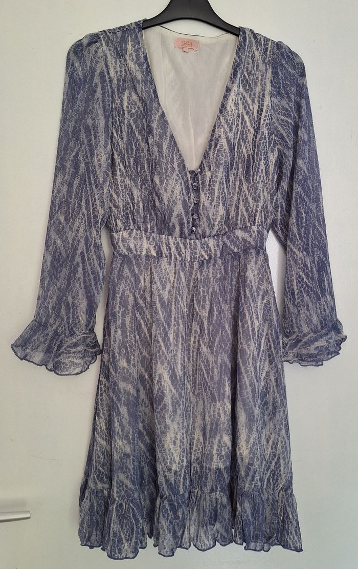 Robe fluide imprimée