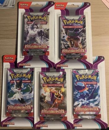 Artset évolution à paldea scellé Pokémon