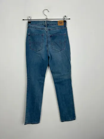 Jean Levi's Denizen Femme Bleu W27 L30 | Mid Rise Slim | Taille FR36 | Très Bon État SJ547