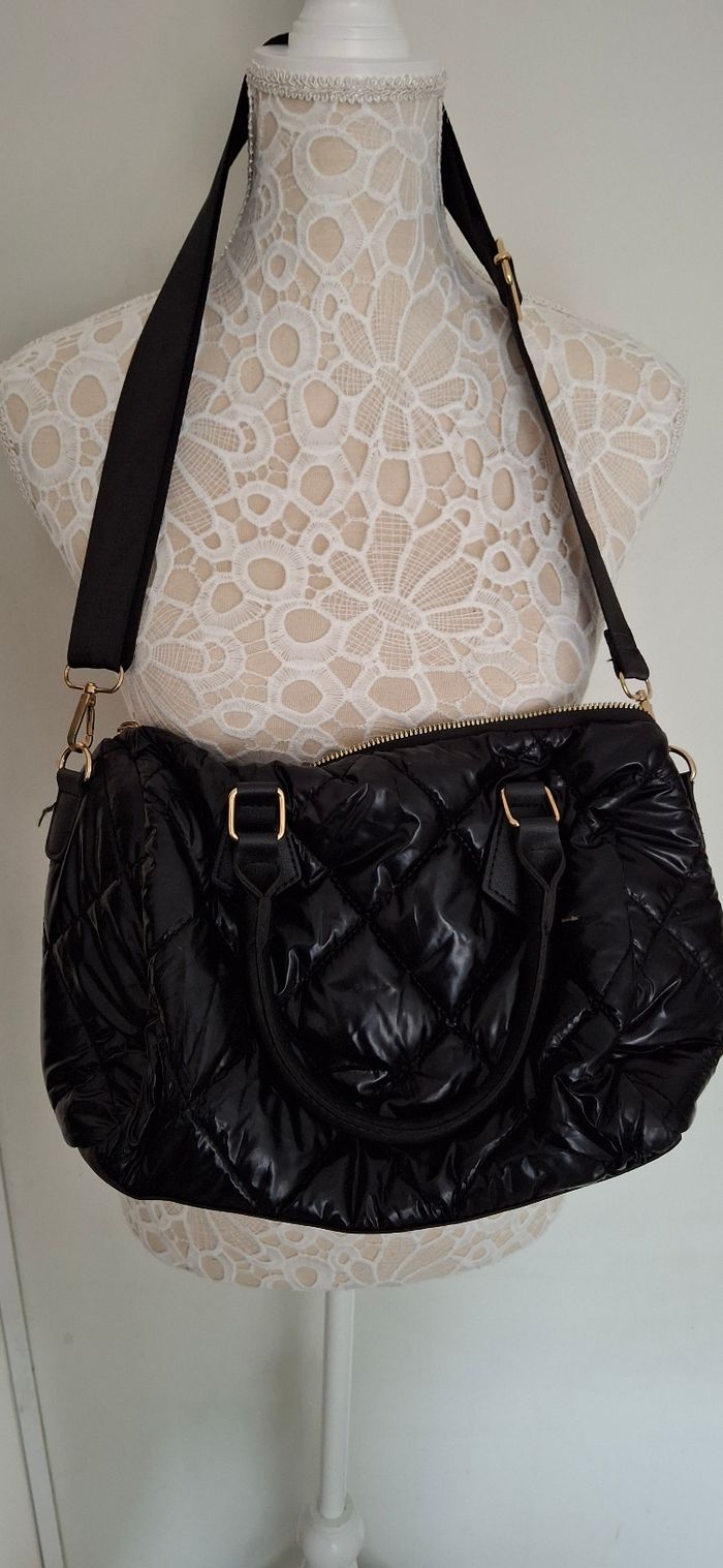 Sac matelassé brillant