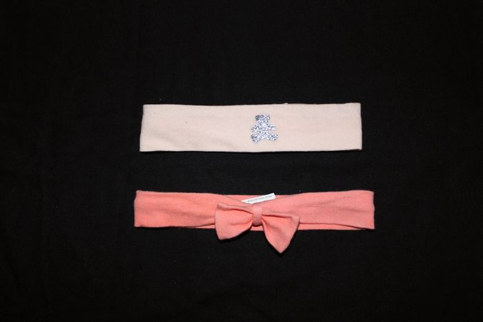 Lot de 2 bandeaux taille 0 à 6 mois