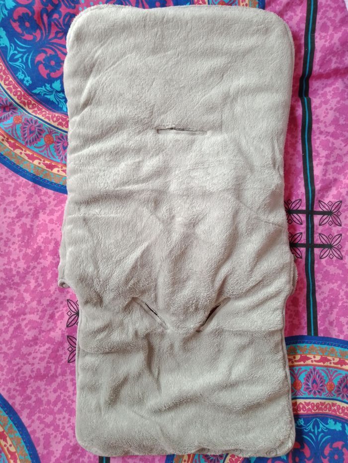 Chancelière, Nid d'ange, couverture 0-6 mois Prémaman grise - photo numéro 4