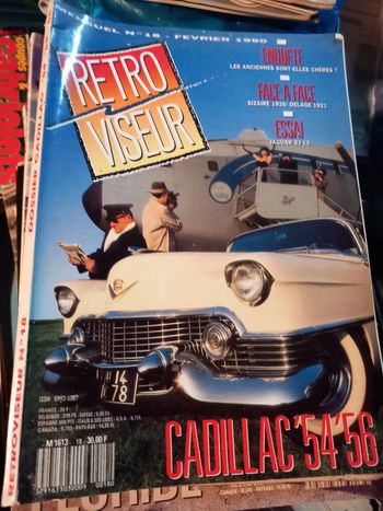 Livre Voiture Retro Viseur n°18 Février 1990