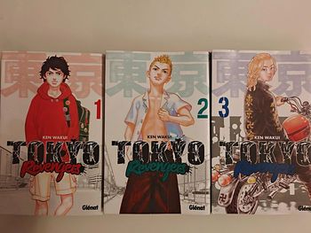 Manga Tokyo revengers tome 1,2 et 3. 