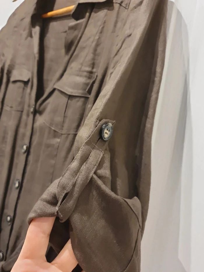 Veste en lin - Taille 38\M - photo numéro 5