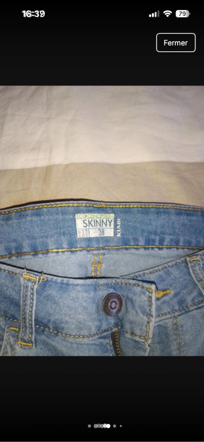 Lot jeans skinny - photo numéro 4