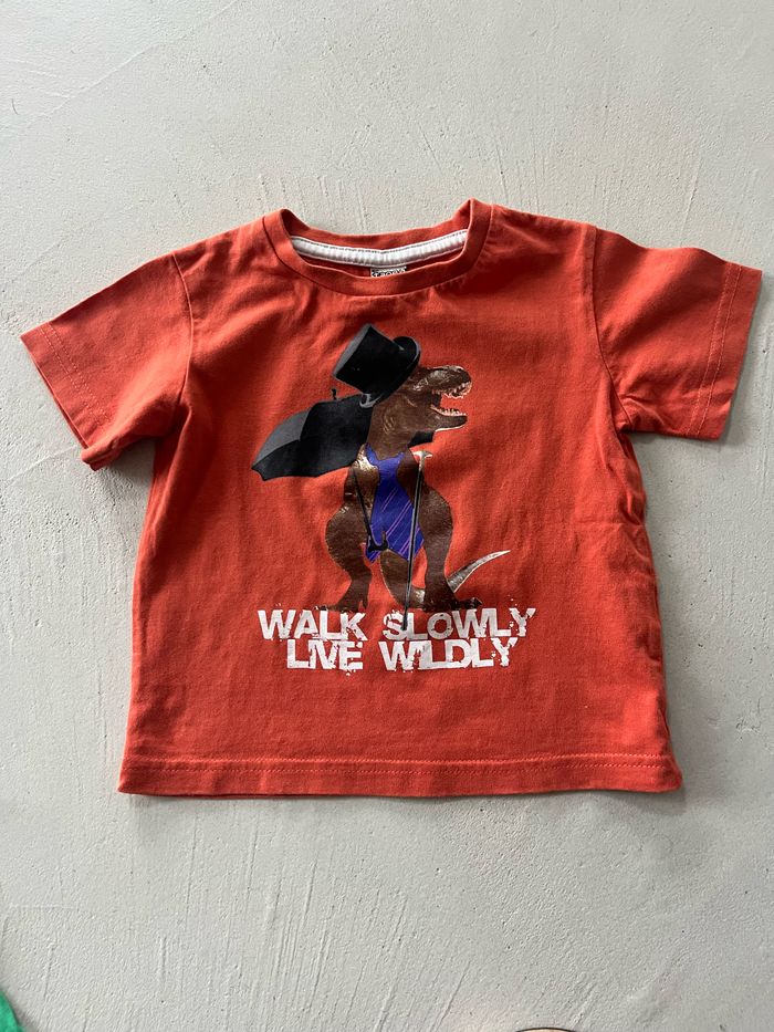 Lot de 2 t-shirt tape à l’œil garcon 2 ans - photo numéro 2