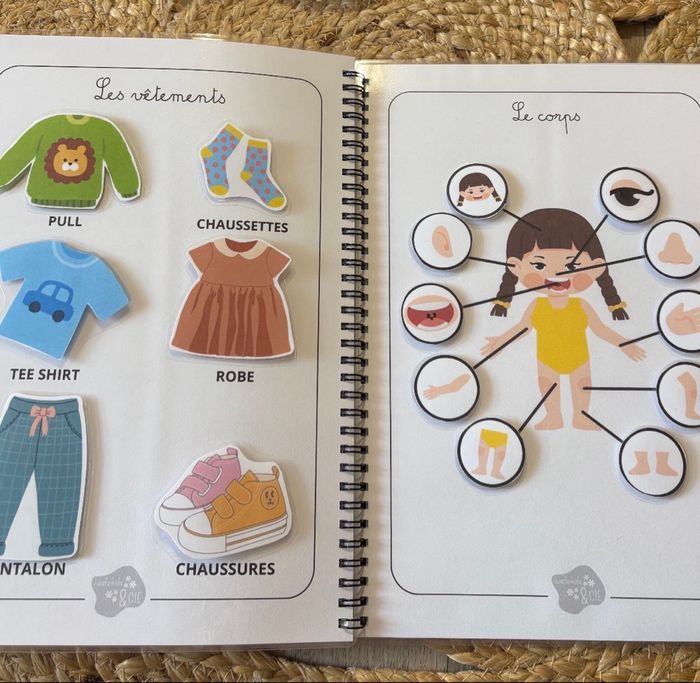 Livret d’activités avec pièces à scratch Montessori - photo numéro 7