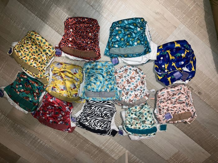 12 couches lavables bambino mio