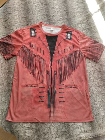 T-shirt imprimé western cowboy taille XL