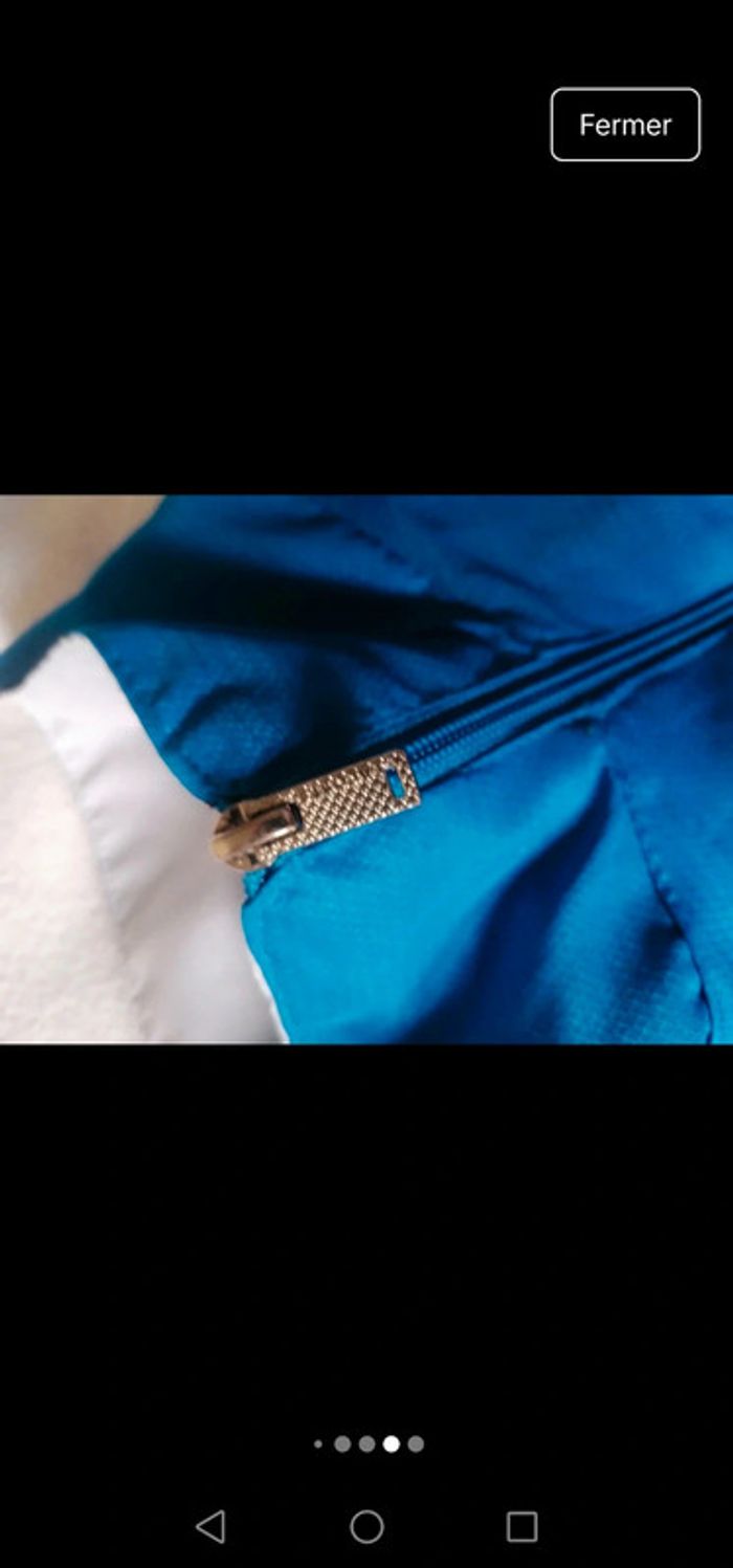 Veste Lacoste Vintage bleu - photo numéro 8