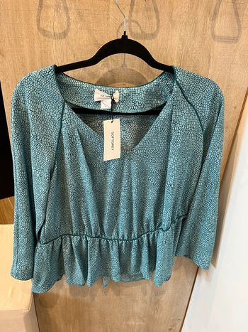 Blouse neuve soft grey la redoute