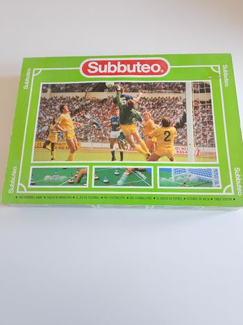 Subbuteo le jeu de football vintage complet 