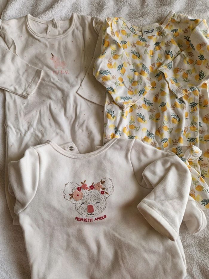 Lot de pyjamas 9 mois
