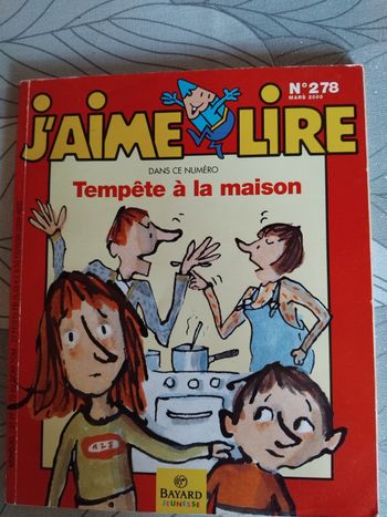 Livre tempête à la maison
