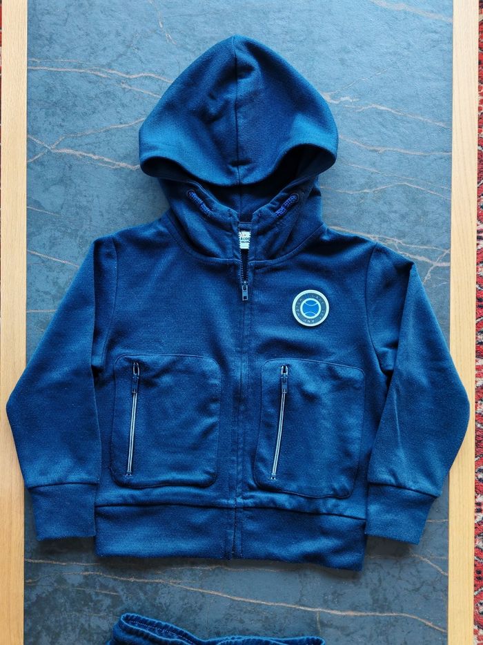 Jogging bleu marine TAO 4 ans - photo numéro 2