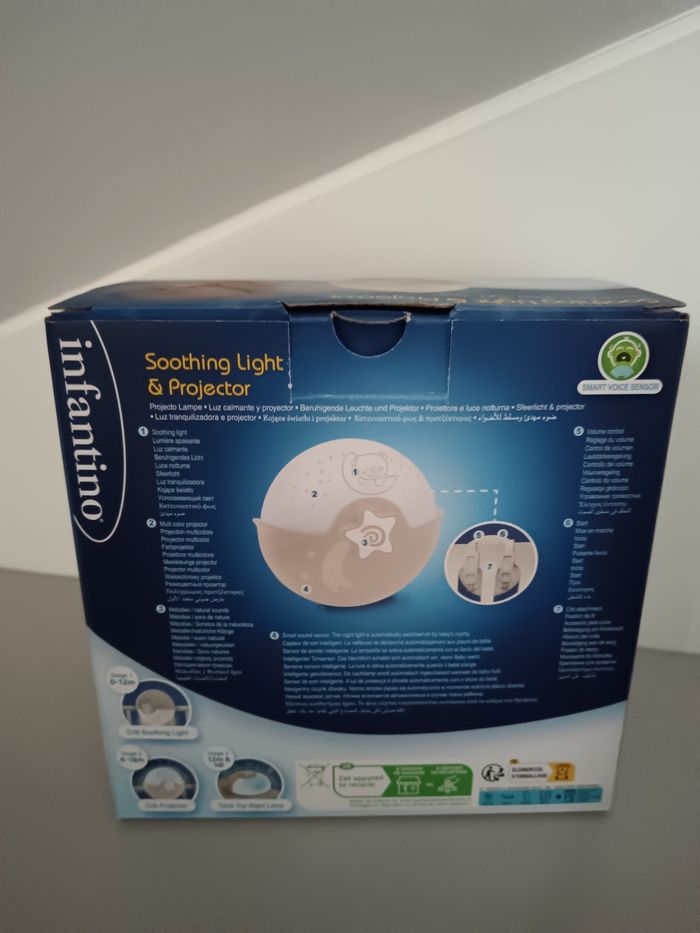 Veilleuse de nuit marque à clipser avec Design Grow-With-Me marque Infantino neuf avec étiquette dans la boîte d'origine - photo numéro 5