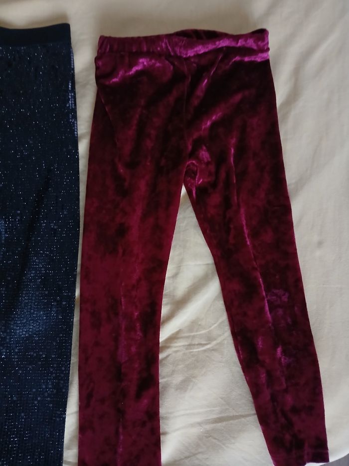 Lot de leggings pour fille taille 4ans - photo numéro 4