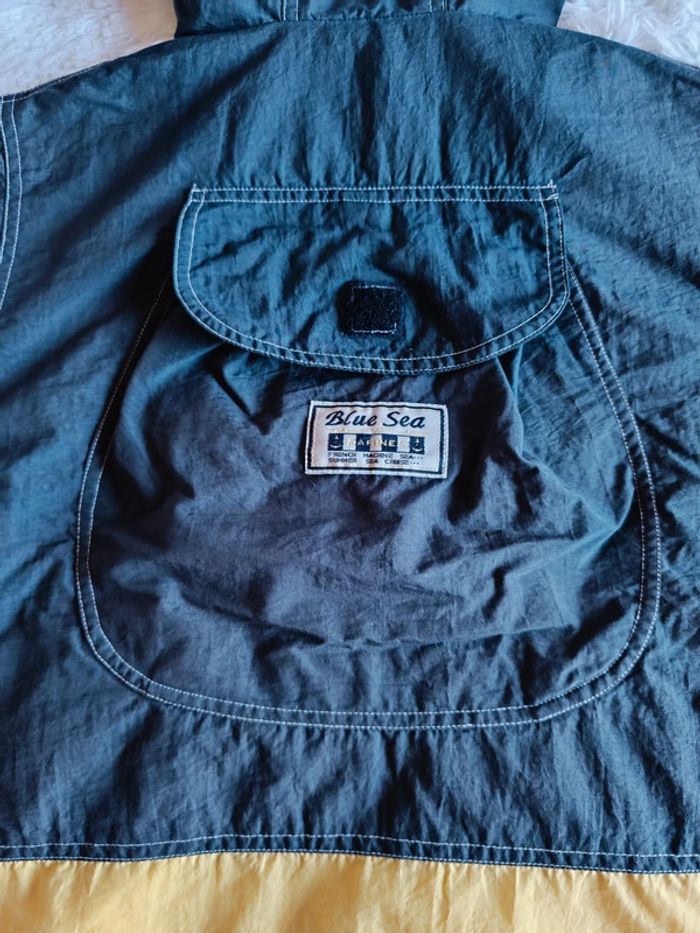 Veste coupe-vent bicolore T. 2 ans Blue Sea - photo numéro 9