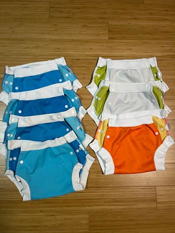 Lot de 7 culottes de protection Lulu Nature taille L