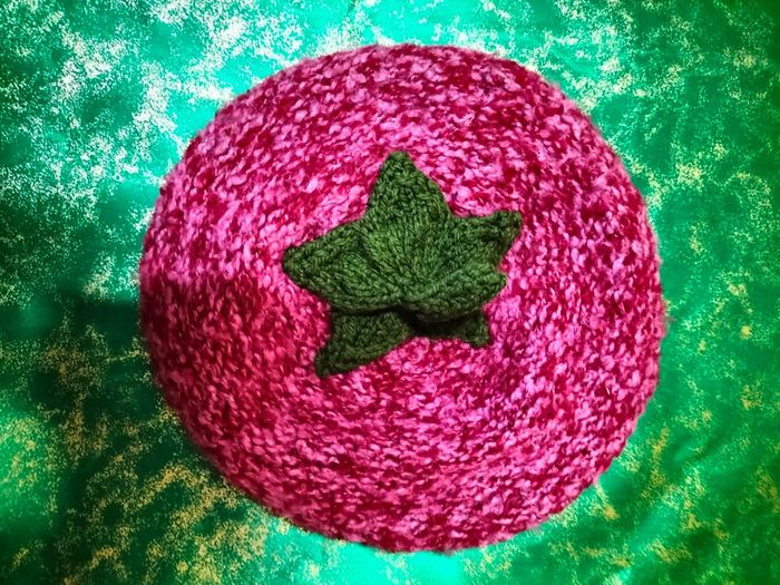 Béret fille en laine 5/8 ans - photo numéro 3