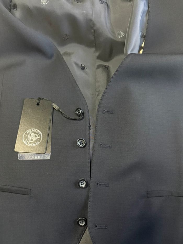 Roy Robson - Gilet de costume, Bleu, taille 58 - photo numéro 7