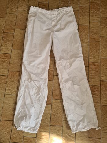 Pantalon toile blanc Jennyfer / Taille XS
