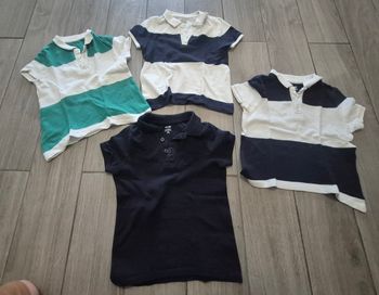 Lot polo garçon 6ans