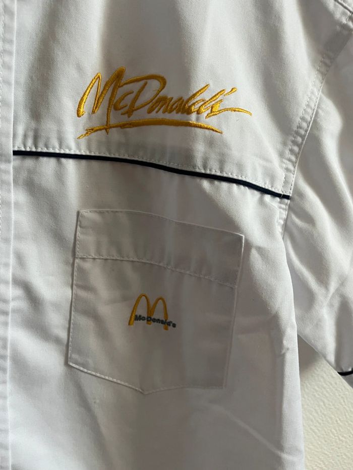 Chemisette blanche McDonald’s x Teddy Smith - photo numéro 2
