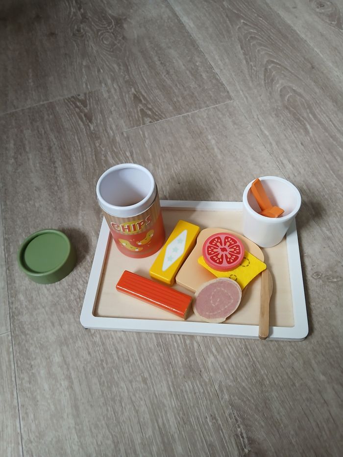 Jouet plateau apéritif en bois vertbaudet - photo numéro 3