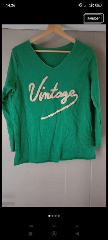 Tee shirt manches longues vintage