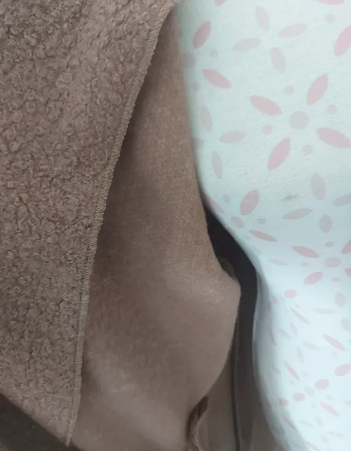Manteau oversize coton taupe neuf - photo numéro 6