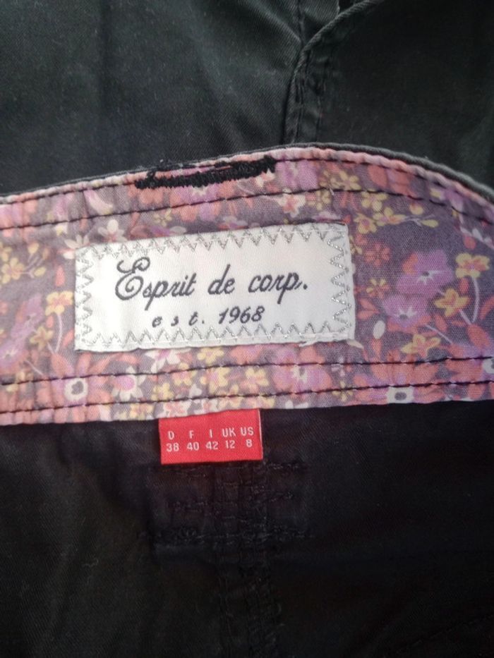 Jupe 40 noire type délavé c88 - photo numéro 15