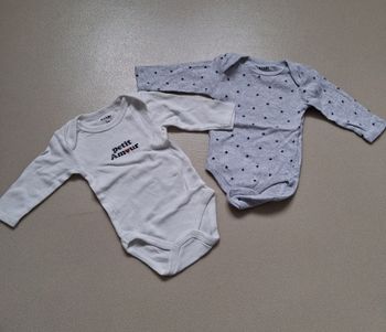 Lot de bodys manches longues – Kiabi – 3 mois 👶