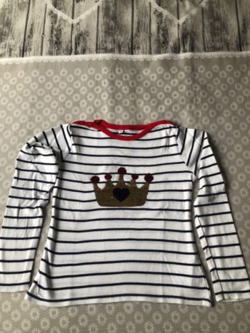 Tee shirt fille manches longues