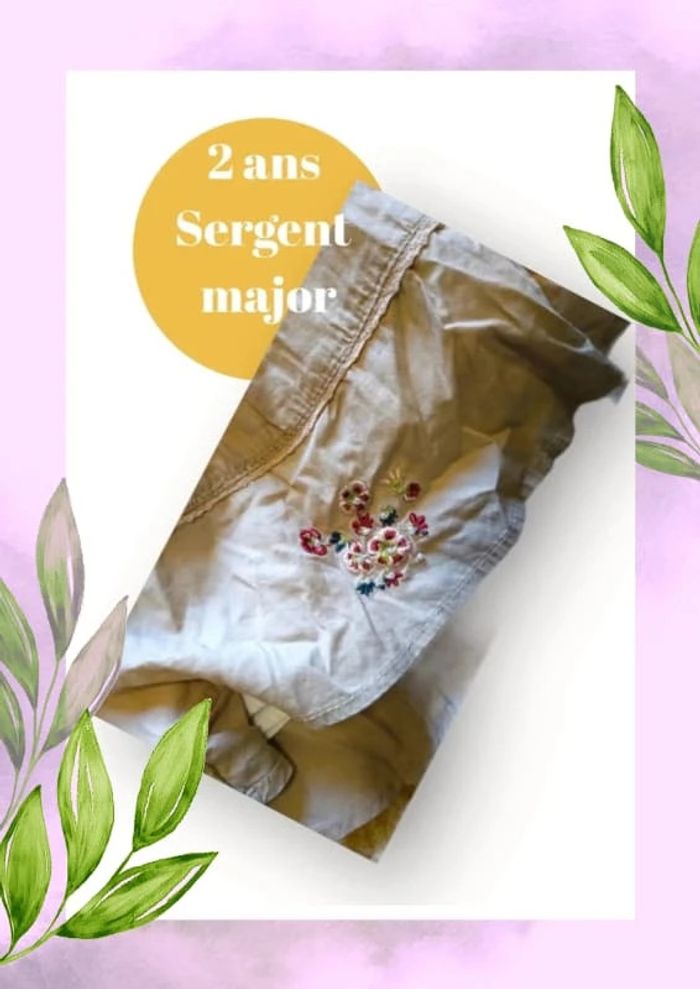 Jupe taille 2 ans en très bon état marque Sergent Major - photo numéro 6