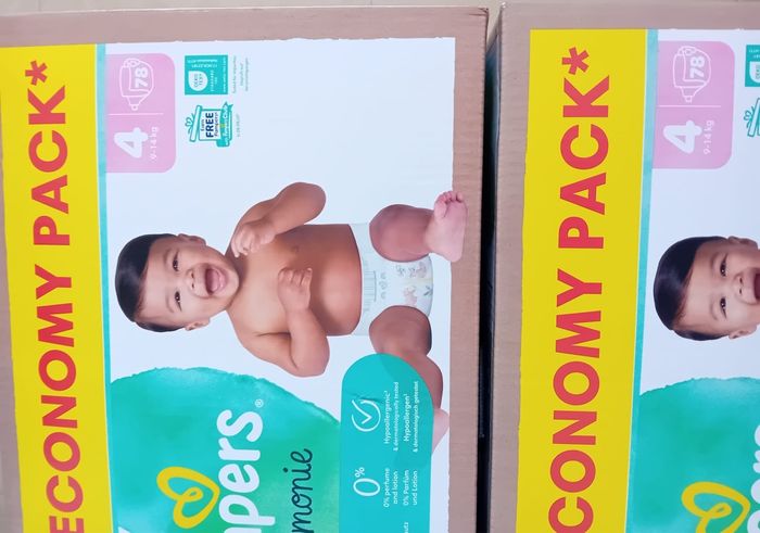 2 cartons Pampers harmonie taille 4 - photo numéro 3