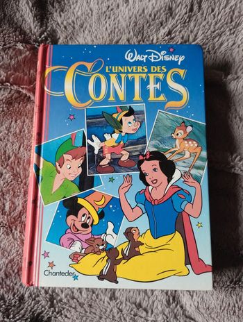 Livre l’univers des contes Walt Disney