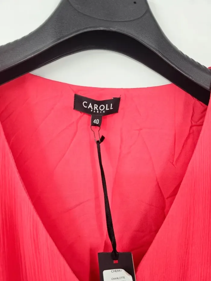 Robe Caroll – Taille 40 – Rose fuchsia – Neuve avec étiquette - - photo numéro 3