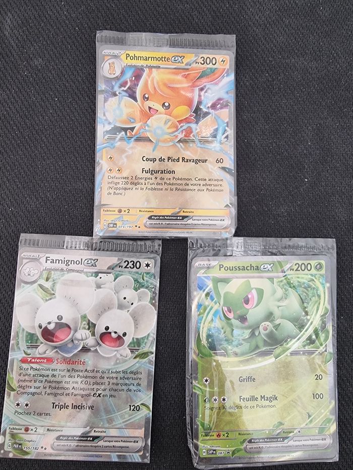 Cartes Promotionnelles - coffret Aventures à Paldea