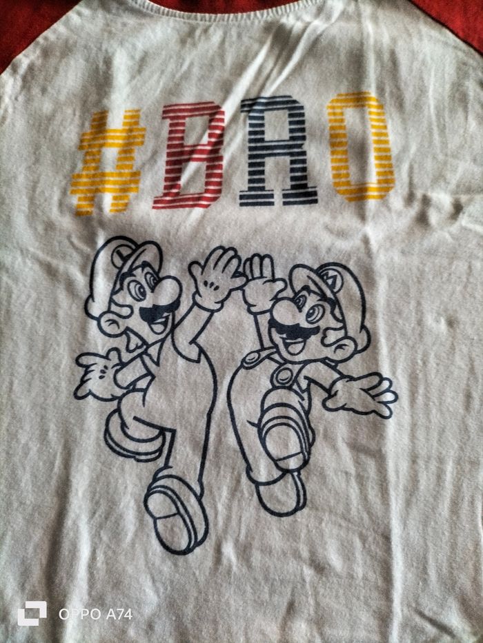 Garçon 12 ans 🩷 T-shirt Super Mario - photo numéro 2