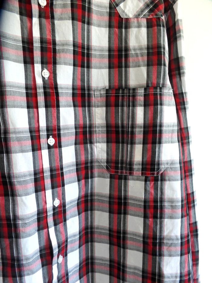 Chemise à carreaux manches longues OWK taille XXL - photo numéro 2